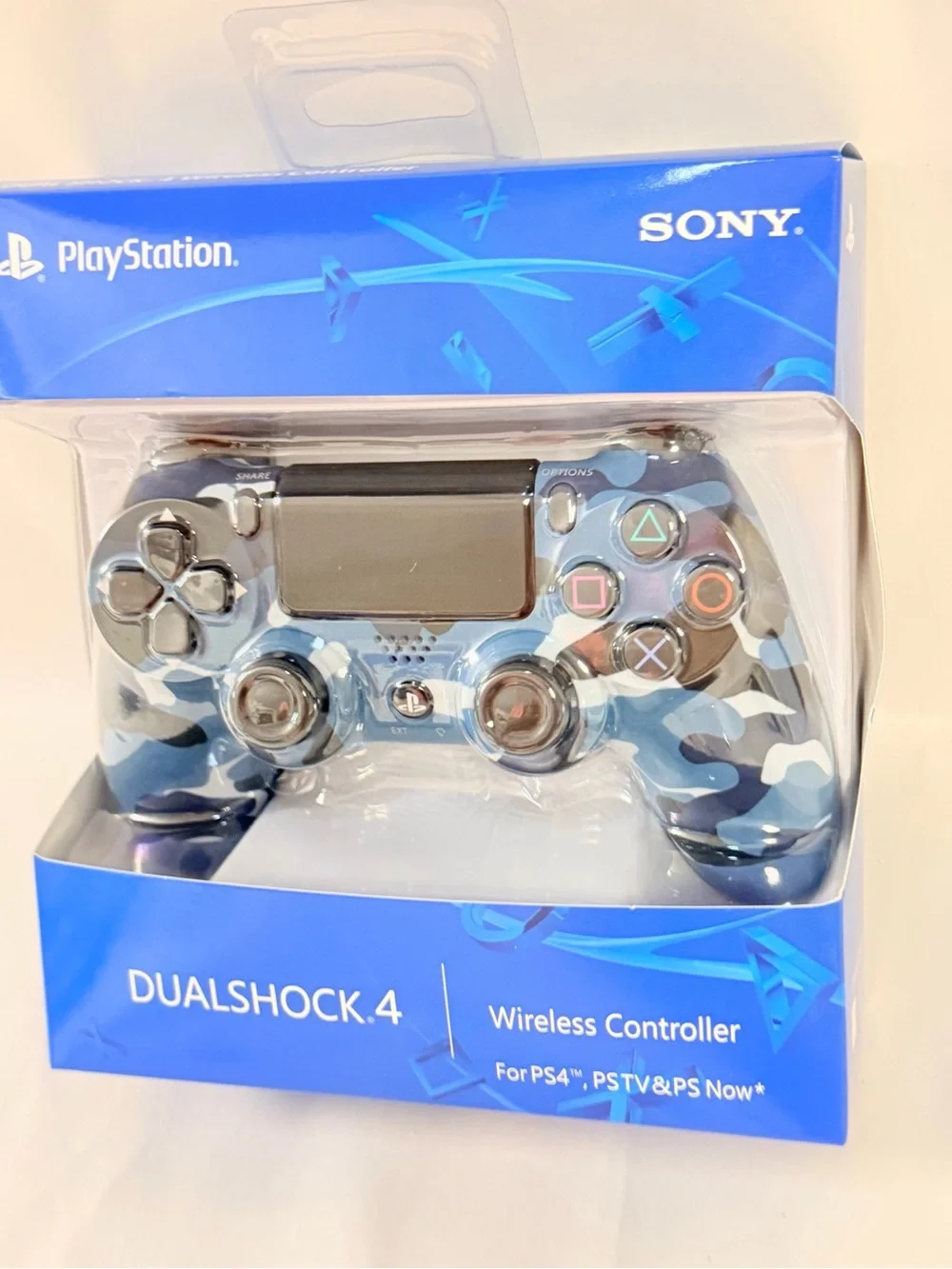 Sony DualShock 4 Wireless Controller - Blue Camouflage